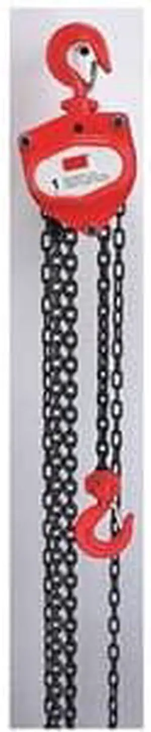 Hoist, Chain, 3T, 15Ft Lift