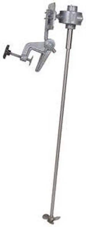 DAYTON 32V122 Open Drum Mixer,1/4 to 1/2 HP,316 SS