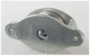 PEERLESS 3-020-15-86- Cheek Block, Fibrous Rope, 3/8 in Max Cable Size,