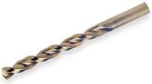 Jobber Drill, Parabolic, 1/4 In, Co, 135 Deg