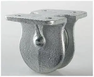 PEERLESS 3-010-38-86- Center Board Pulley Block, Fibrous Rope, 3/8" Max Cable