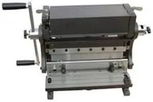 DAYTON 12G596 Combination Machine, 12 in Bending Length, 12 in Cutting Width,