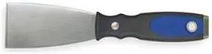 WESTWARD 4YP29 Putty Knife, Stiff, 1-1/4", Carbon Steel