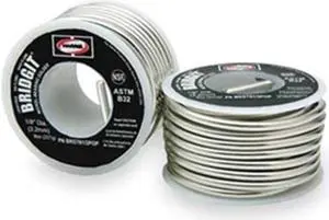 Solid Wire Solder, Lead Free, 460 to 630 F