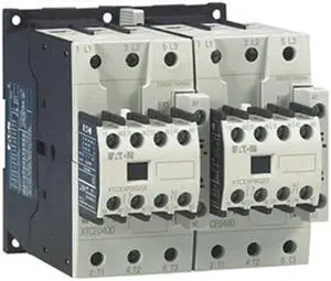 EATON XTCR065D11A IEC Magnetic Contactor, 3 Poles, 120V AC, 65 A, Reversing: Yes