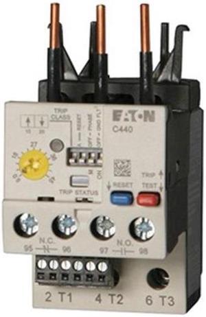 EATON XTOE1P6CCS Ovrload Rely,0.33 to 1.65A,Electronic,3P