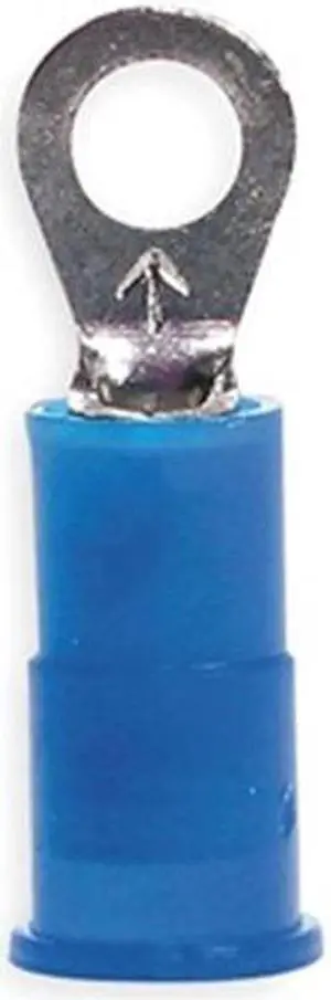 3M MNG14-14R/SX Ring Terminal, 1/4 in Stud Size, 14 AWG, 1,000 V, Nylon