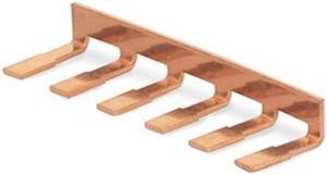 SQUARE D 9080GH75 Jumper,6 Pole,3.10 in L,Mfr. No. 9080GC6