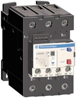 SCHNEIDER ELECTRIC LRD365 Overload Relay,48 to 65A,Class 10,3P