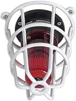 SAFETY TECHNOLOGY INTERNATIONAL STI-9664 Audible and Strobe Guard, Steel,