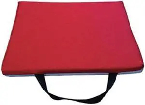 IMPACTO 979-11 Kneeling Mat, 12 x 24 In., Red/Gray
