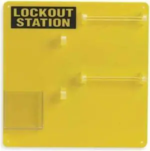Lockout Board, Unfilled, Polycarbonate