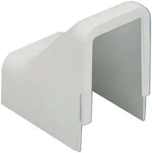 PANDUIT DCF5IW-X Drop Ceiling/Entrance End,Off White PANDUIT DCF5IW-X Drop Ceiling/Entrance End,Off White
