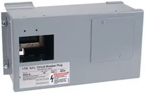 SIEMENS US2:BPJA6GE Bus Plug Enclosure, 60A, 120/240V AC, XQ, 3 Phase, 4 Wire