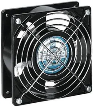 Axial Fan, 230VAC, 4-5/7In H, 4-5/7In W