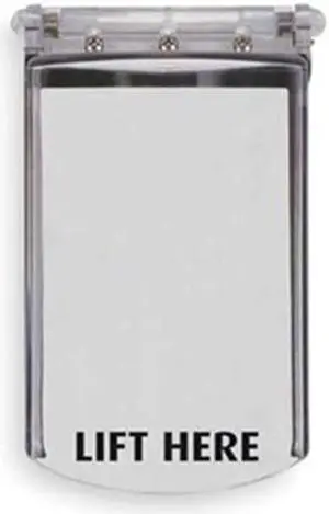 SAFETY TECHNOLOGY INTERNATIONAL STI6518 Outlet/Control Cover, Polycarbonate