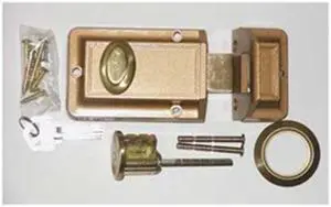 Commercial Lock, Single Cylinder, Bronze