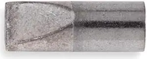 WELLER PL350 Soldering Tip, 1/4 in Thread On, 0.4 in, For Use With Mfr. No. 7500