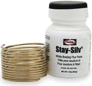 HARRIS 45KPOP Brazing Kit,1225-1370 F,w/1.75 oz Flux