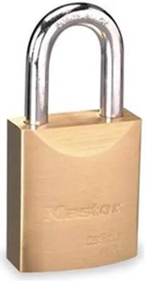 Solid Body Padlock, 1-1/2 In. H