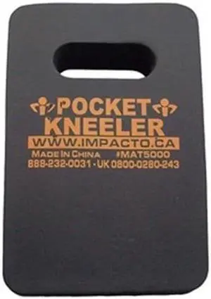 Kneeling Mat, 4 x 6 In., Black