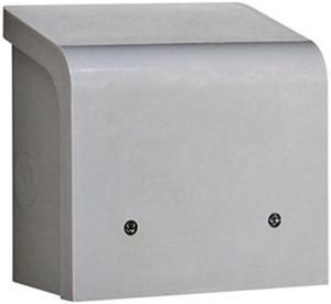 RELIANCE CONTROLS PBN50 Non-Metallic Power Inlet Box,Amps 50