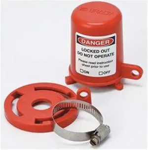 Plug Valve Lockout, Fits Sz 3/8 to 7/8