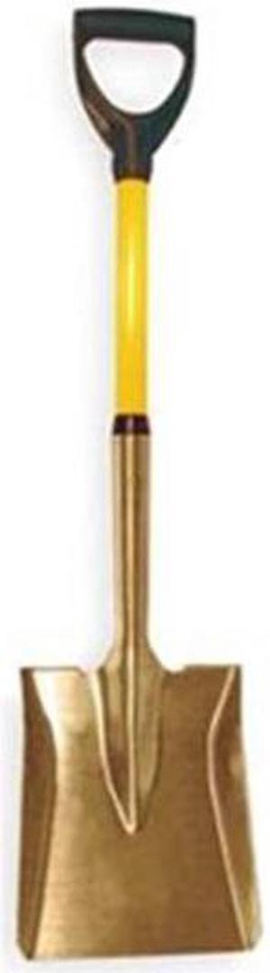 Square Shovel, 22 In Handle, 9x11In Blade