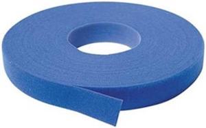 VELCRO BRAND 176062 Reclosable Fastener, No Adhesive, 75 ft, 3/4 in Wd, Blue
