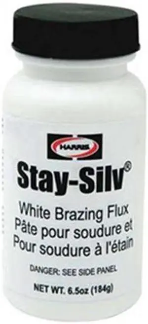 Brazing Flux, Paste, 6.5 oz, 1050 to 1600 F