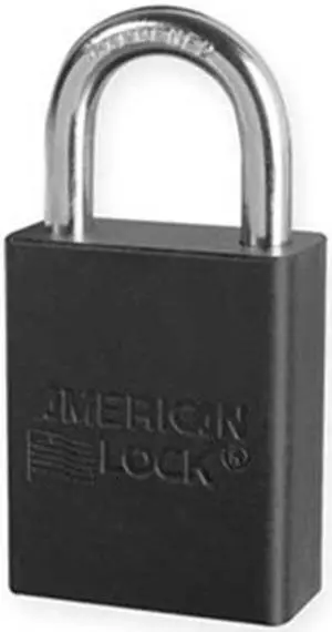 Black Safety Lock-Out Color Coded Secur