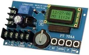 TIMER-365 DAY 24 HR 12/24 VDC/ VAC OPERATION,10 HOLIDAY
