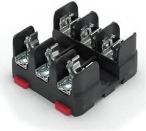Fuse Holder, 30A, 250V, 3Pole, Press Plate