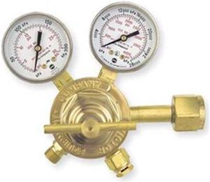 VICTOR 0781-0027 Gas Regulator, Single Stage, CGA-540, 4 to 80 psi, Use With: