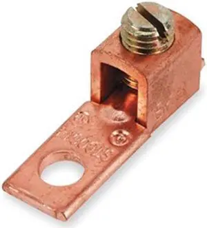 BLACKBURN STC0208 Mechanical Conn,Straight Tang,2 to 8 AWG