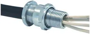 APPLETON ELECTRIC TC200150 Cable Connector,2 in.,Straight,Silver