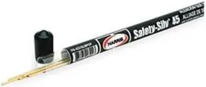 HARRIS 45318LMPOP Brazing Rod,1/16x18,1225-1370 F,PK5