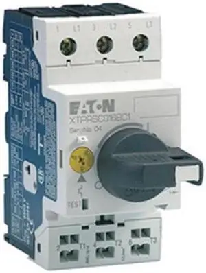 EATON XTPRP63BC1 Manual Mtr Protectr, 0.63A, Rotary, Frame B