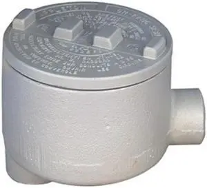 APPLETON ELECTRIC GRLB125 Conduit Outlet Body,Iron,1-1/4 In.