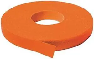 VELCRO BRAND 176067 3/4" W x 75' L Self-Mating Orange One-Wrap Self Gripping