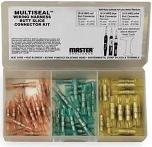 MASTER APPLIANCE 11823 Crimp Connctor Kit,Crimp Trminls,50 pcs.