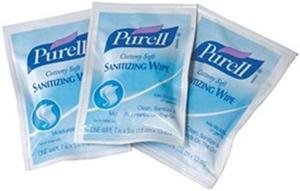 Cottony Soft Hand Sanitizing Wipes, Single Packets, PK1000 PURELL 9026-1M