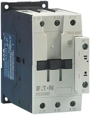 EATON XTCE072D00A IEC Magnetic Contactor, 3 Poles, 120 V AC, 72 A, Reversing: No