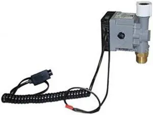 RUBBERMAID COMMERCIAL 490251 Control Box, Black, Gray, Plastic, Brass, Plastic