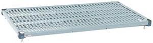 METRO MQ2448G Plastic Shelf, Ventilated Style, 24 in D, 48 in W, 1 13/16 in H,