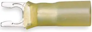 3M MH10-10FLX Fork Terminal, #10 Stud Size, 10 AWG, 600 V, Heat Shrink