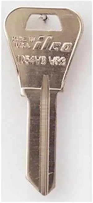 Key Blank, Brass, Type WR3, 5 Pin, PK 10