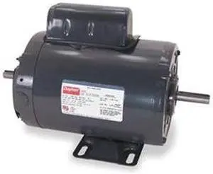 DAYTON 4K146BB Tool Motor,2-Shaft,1 HP,1725 RPM,115/230