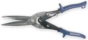 WESTWARD 5MW41 Metal Cutting Snip, Straight, 11 1/2 in, Alloy Steel