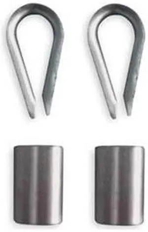 DAYTON 1DKK3 Sleeve and Thimble Kit,SS,F/ 1DMV3